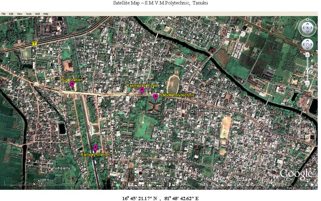 SMVM Poly Satellite Map